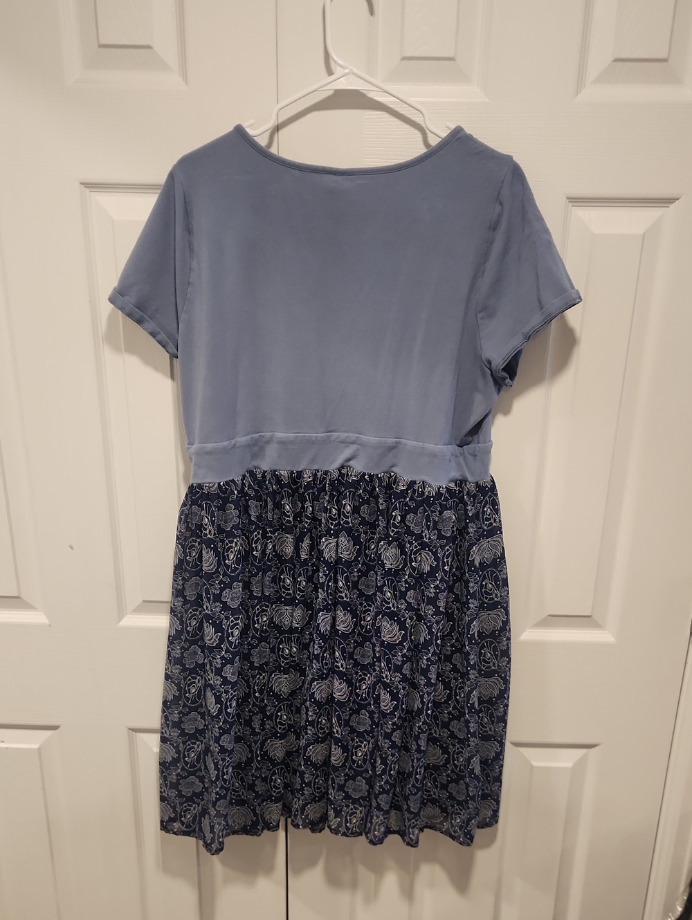 Torrid Disney Bambi Floral Knit to Woven Dress - Picture 7 of 8
